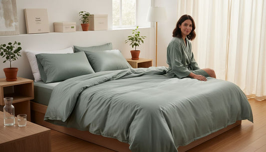 eucalyptus bedding bedroom